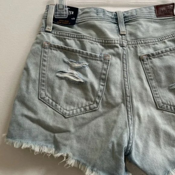 Hollister High Rise Mom Shorts 3” Inseam US 1 - Picture 5 of 6